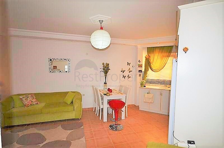 Двухкомнатная квартира с мебелью в Махмутларе