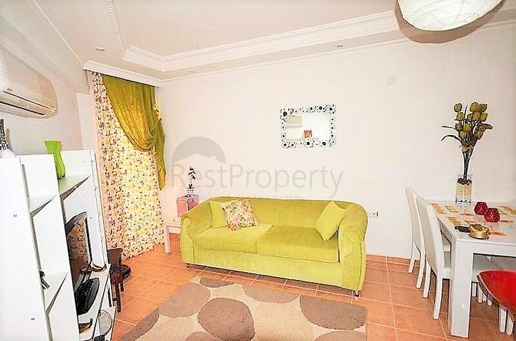 Двухкомнатная квартира с мебелью в Махмутларе