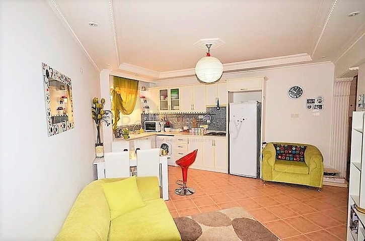 Двухкомнатная квартира с мебелью в Махмутларе