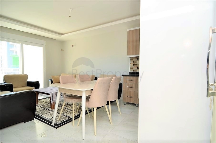 Двухкомнатная квартира на аренду в Махмутларе