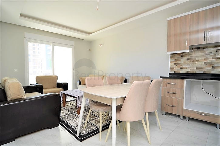 Двухкомнатная квартира на аренду в Махмутларе