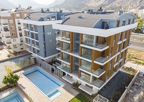 Готовый проект в  микрорайоне Лиман Коньяалты Анталья