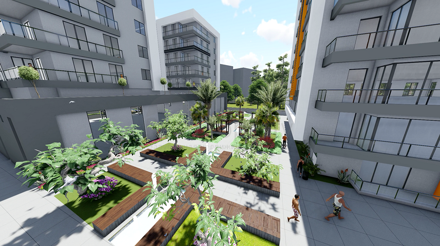 Просторные квартиры в элитном районе Алтынкум Коньяалты