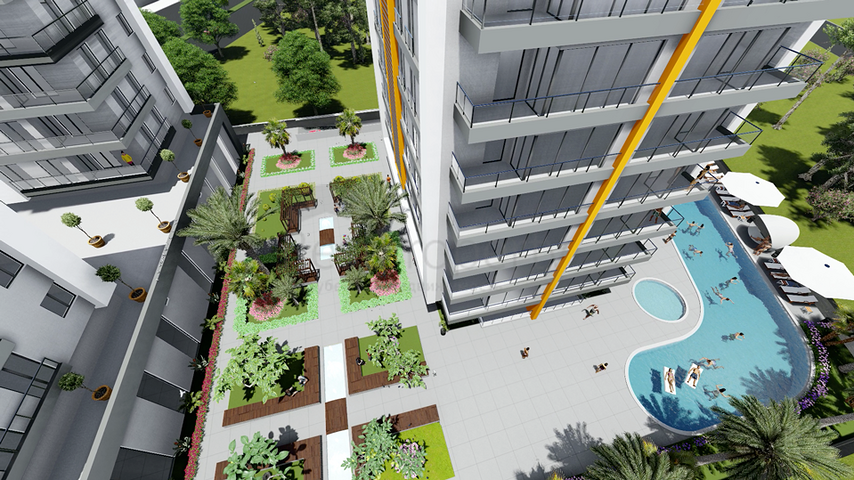 Просторные квартиры в элитном районе Алтынкум Коньяалты