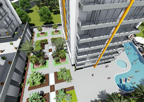 Просторные квартиры в элитном районе Алтынкум Коньяалты