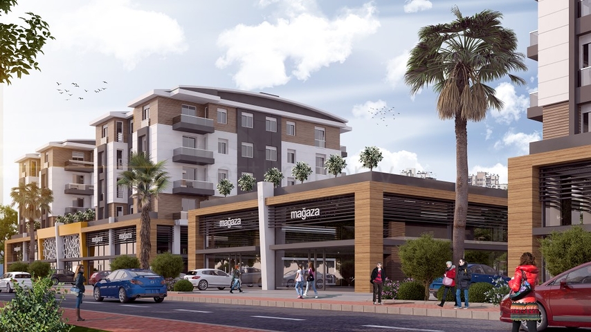 12 магазинов на продажу в районе Кепез Анталья 12 магазинов на продажу в районе Кепез Анталья