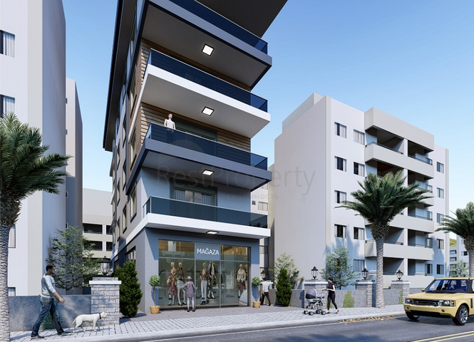 Квартира планировки 3+1 в новом комплексе в Алании