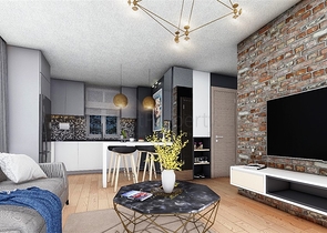 Квартира планировки 3+1 в новом комплексе в Алании