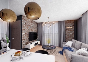 Квартира планировки 3+1 в новом комплексе в Алании