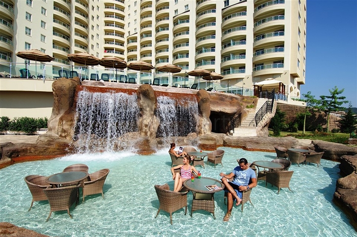 Меблированная апарт вилла планировки 2+1 в Каргыджаке