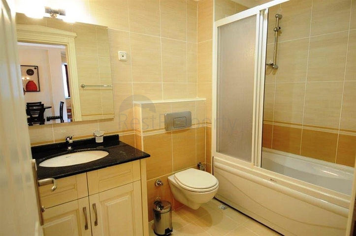 Меблированная апарт вилла планировки 2+1 в Каргыджаке