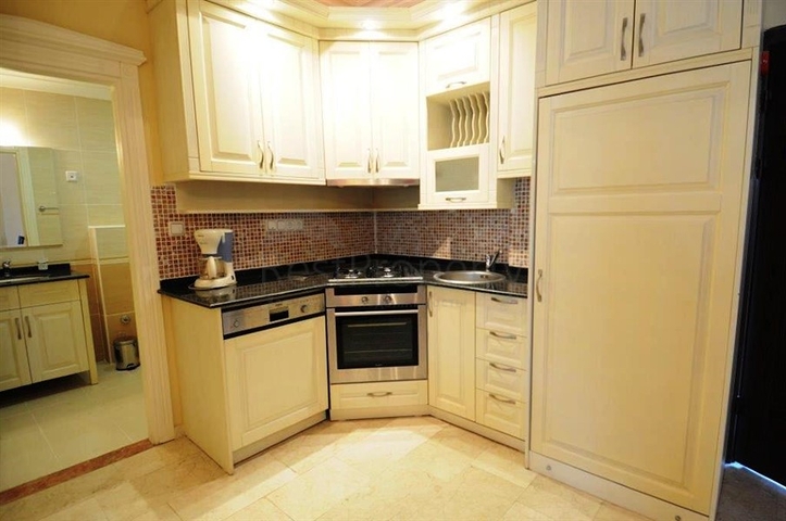 Меблированная апарт вилла планировки 2+1 в Каргыджаке