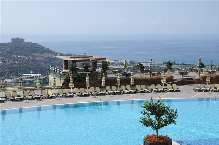 Меблированная апарт вилла планировки 2+1 в Каргыджаке