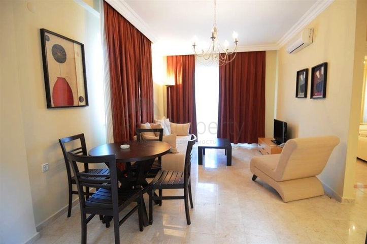 Меблированная апарт вилла планировки 2+1 в Каргыджаке