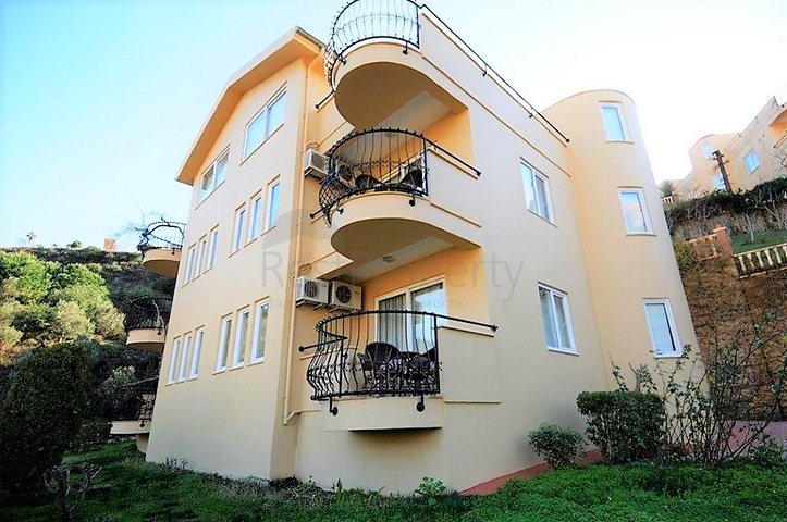 Меблированная апарт вилла планировки 2+1 в Каргыджаке