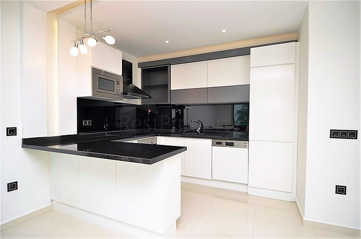 Двухкомнатная квартира с видом на море в Каргыджаке