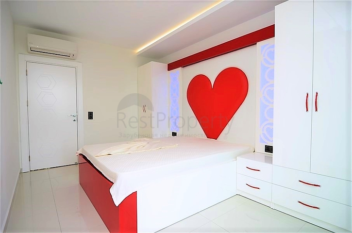 Двухкомнатная квартира с видом на море в Каргыджаке