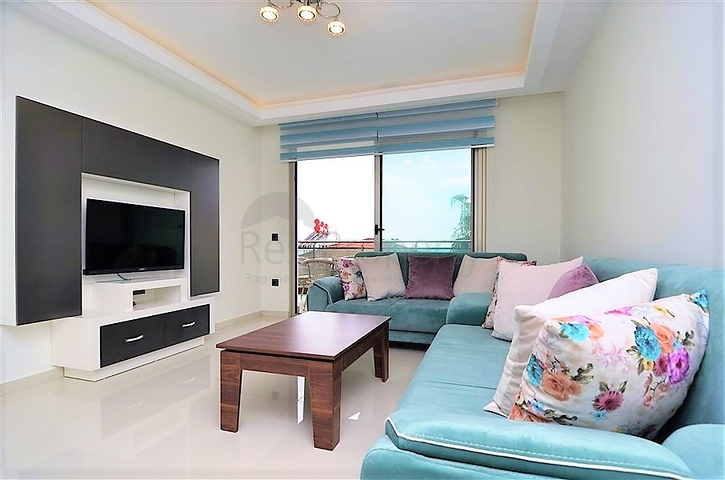 Двухкомнатная квартира с видом на море в Каргыджаке