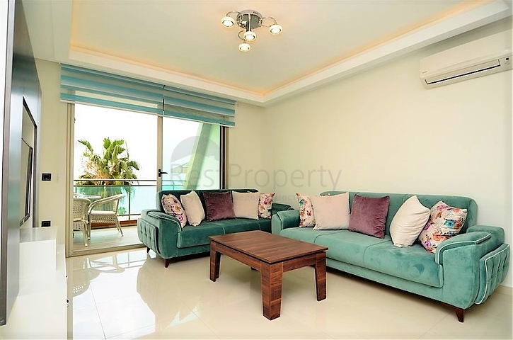 Двухкомнатная квартира с видом на море в Каргыджаке