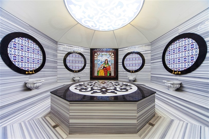 Двухкомнатная квартира с видом на море в Каргыджаке