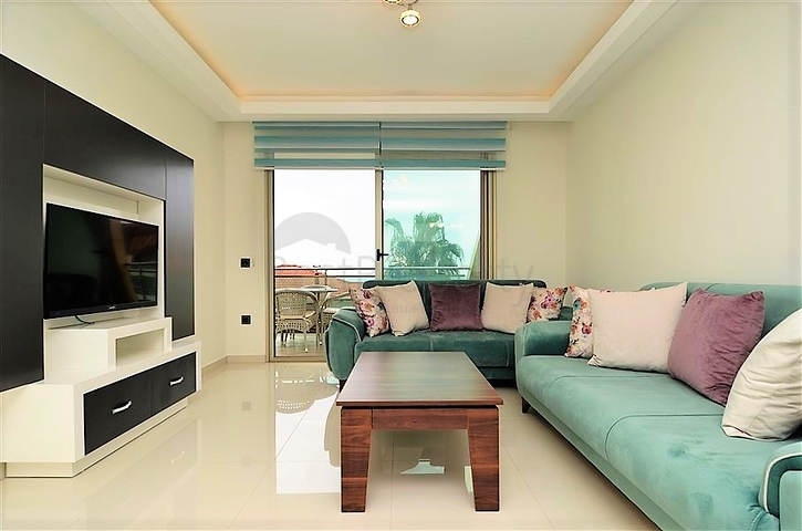 Двухкомнатная квартира с видом на море в Каргыджаке