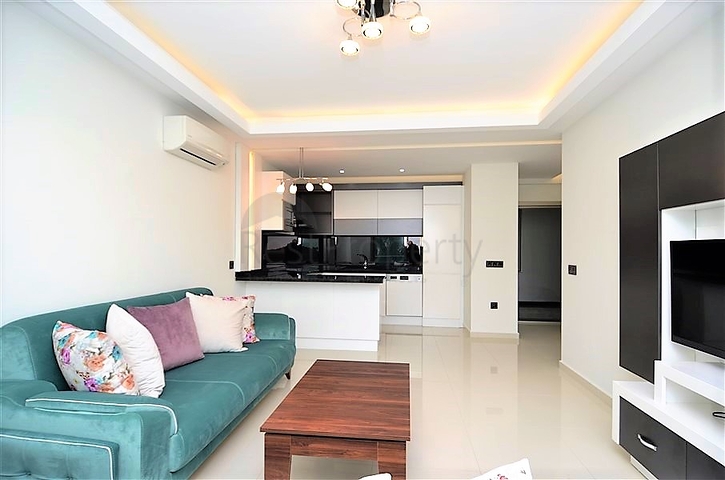 Двухкомнатная квартира с видом на море в Каргыджаке