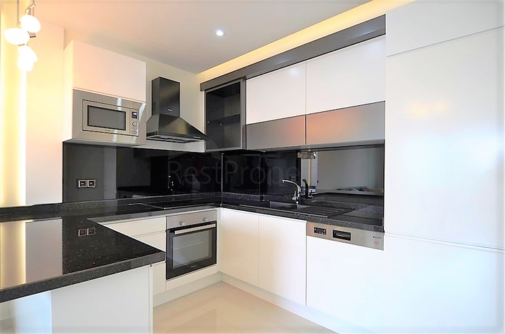 Двухкомнатная квартира с видом на море в Каргыджаке