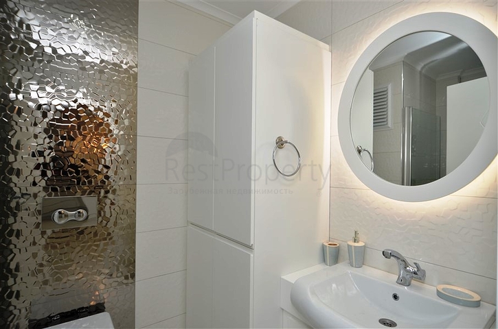 Двухкомнатная квартира с видом на море в Каргыджаке