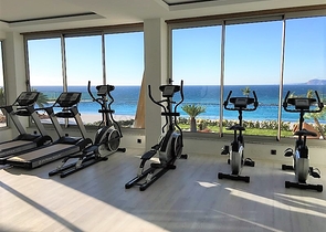 Двухкомнатная квартира с видом на море в Каргыджаке