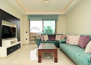 Двухкомнатная квартира с видом на море в Каргыджаке