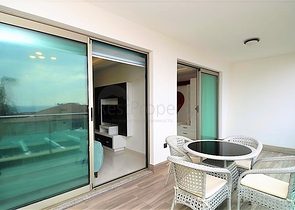 Двухкомнатная квартира с видом на море в Каргыджаке