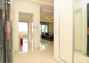 Двухкомнатная квартира с видом на море в Каргыджаке