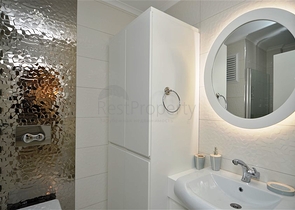 Двухкомнатная квартира с видом на море в Каргыджаке