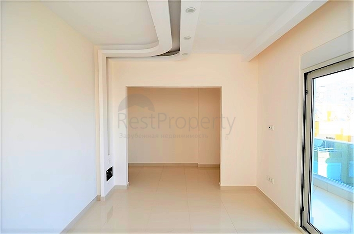 Квартира 2+1 с прямым видом на море в районе Махмутлар