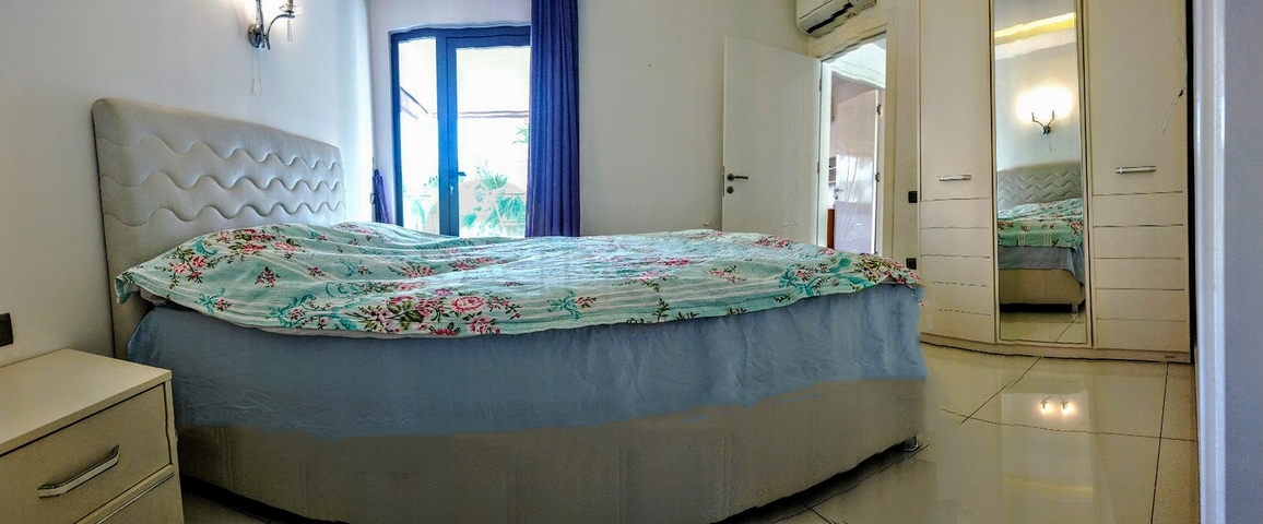 Квартира 2+1 в комплексе гостиничного типа в Анталии