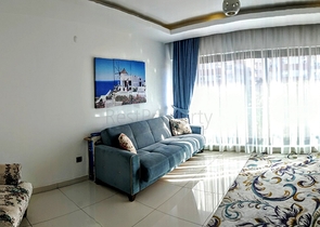 Квартира 2+1 в комплексе гостиничного типа в Анталии