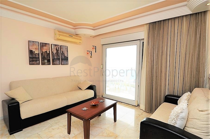 Квартира 2+1 на первой береговой линии с видом на море