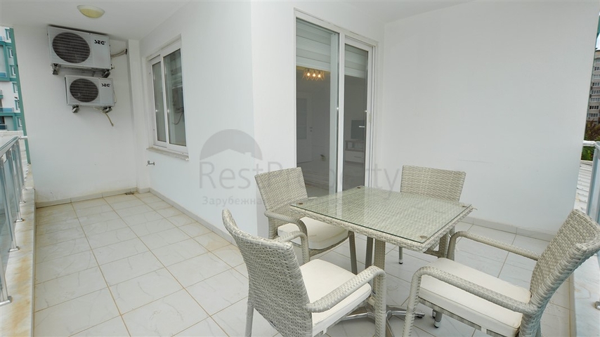 Меблированная квартира планировки 1+1 в районе Махмутлар