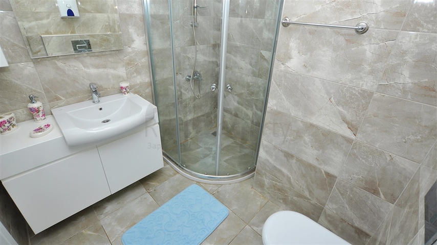 Меблированная квартира планировки 1+1 в районе Махмутлар