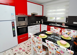 Меблированная квартира планировки 1+1 в районе Махмутлар