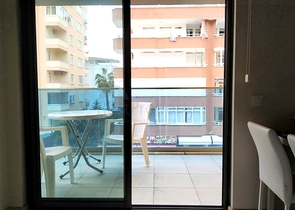 Квартира студия в современном комплексе в центре Алании