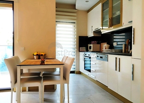 Квартира студия в современном комплексе в центре Алании