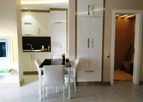 Квартира студия в современном комплексе в центре Алании