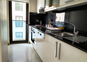 Квартира студия в современном комплексе в центре Алании