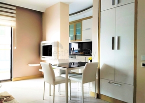 Квартира студия в современном комплексе в центре Алании