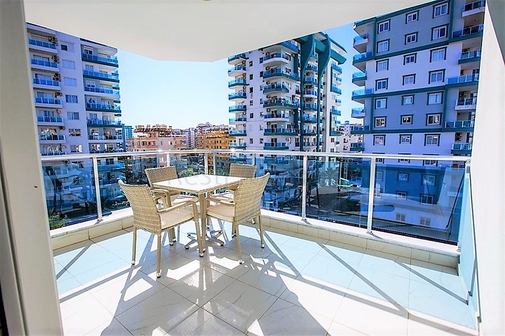 Двухкомнатная квартира с мебелью в районе Махмутлар