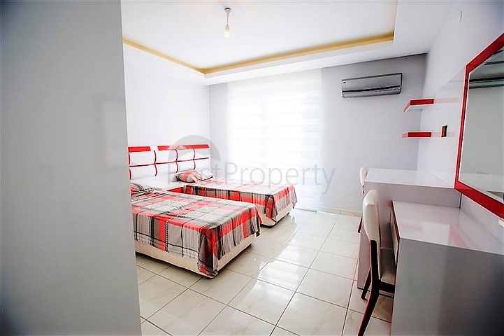 Двухкомнатная квартира с мебелью в районе Махмутлар