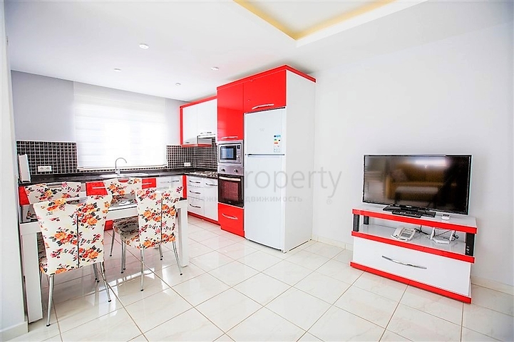 Двухкомнатная квартира с мебелью в районе Махмутлар