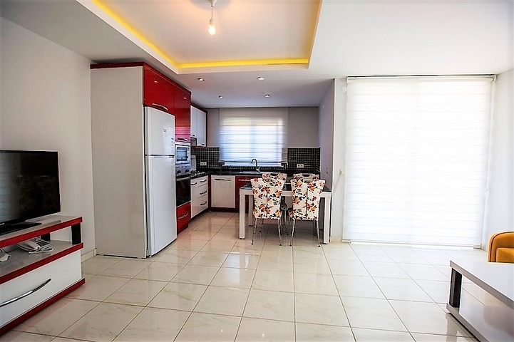 Двухкомнатная квартира с мебелью в районе Махмутлар