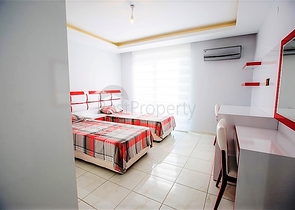 Двухкомнатная квартира с мебелью в районе Махмутлар